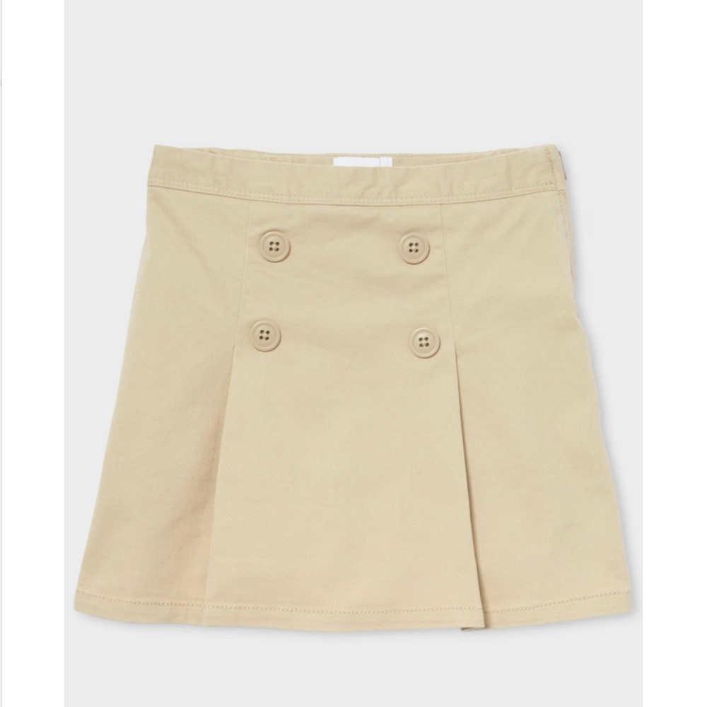 The Children's Place Beige Button Skort
